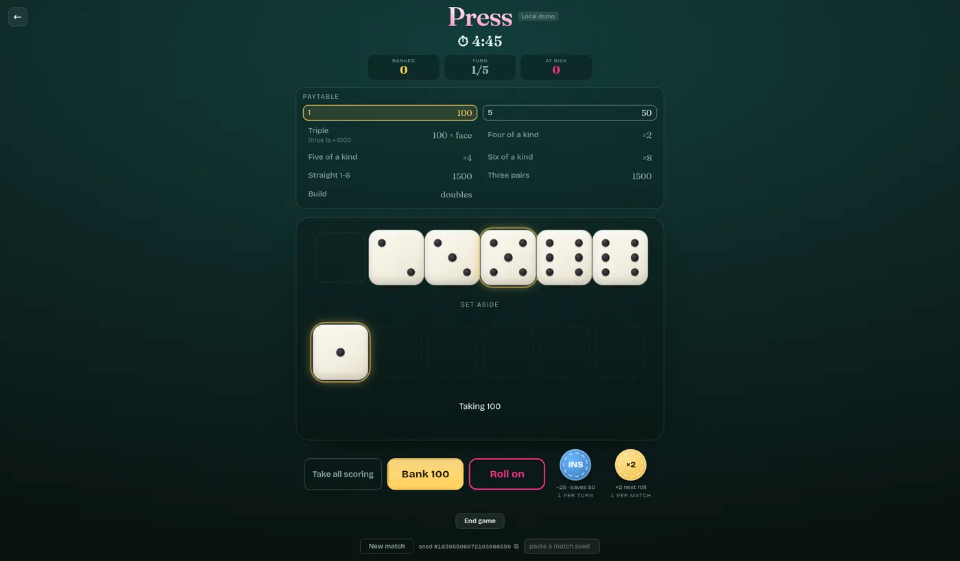 The Press board