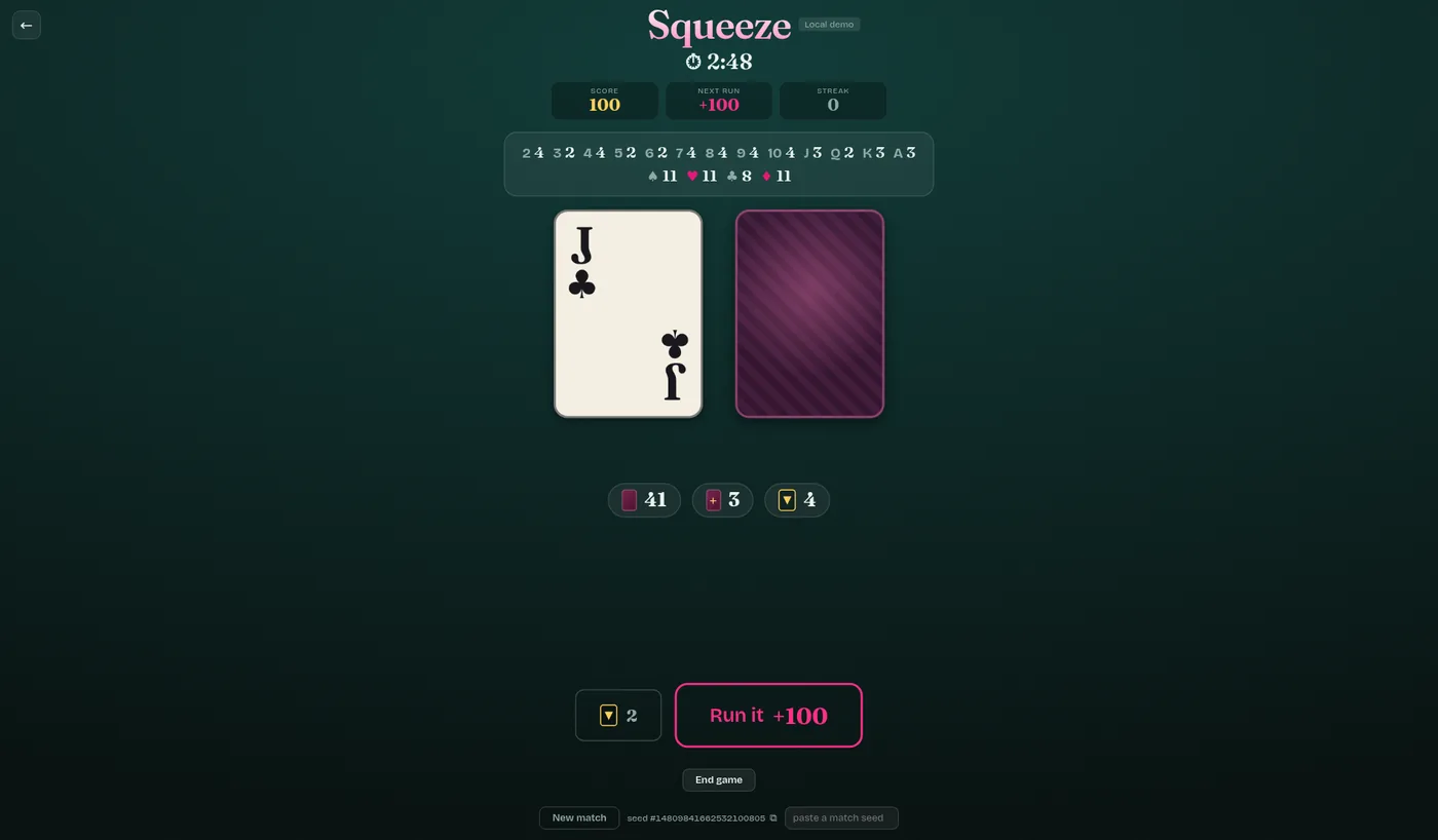 The Squeeze board